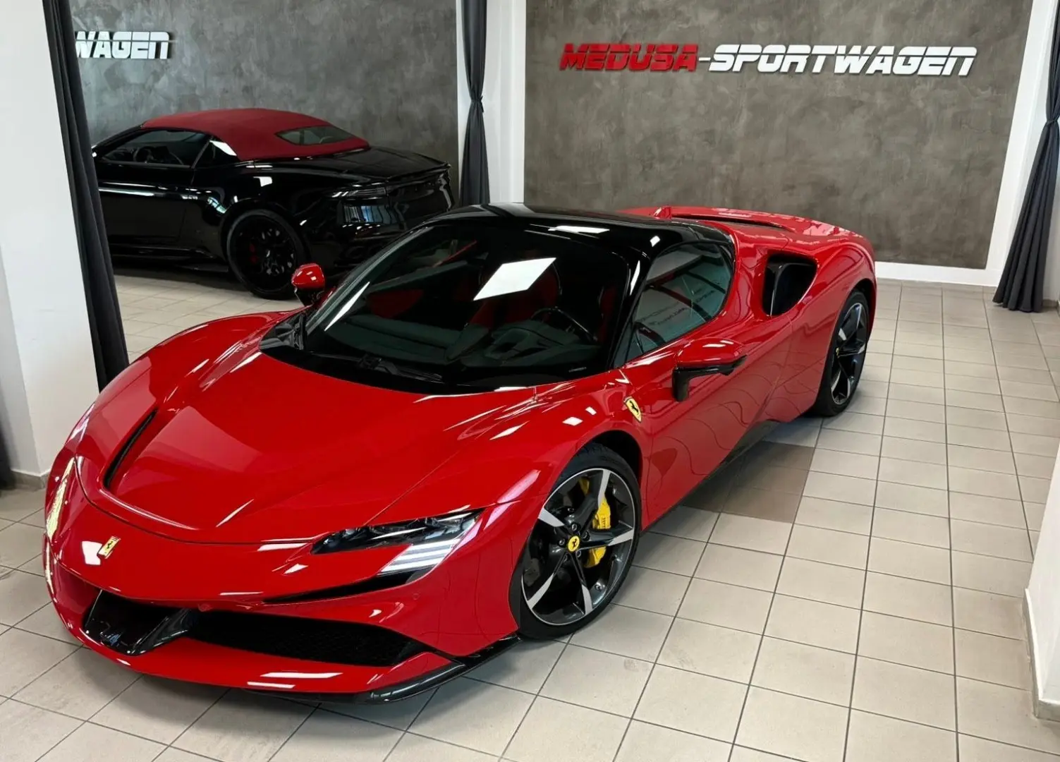 SF90 SPIDER CARBON INT&EXT RED INT JBL FULLOPT!