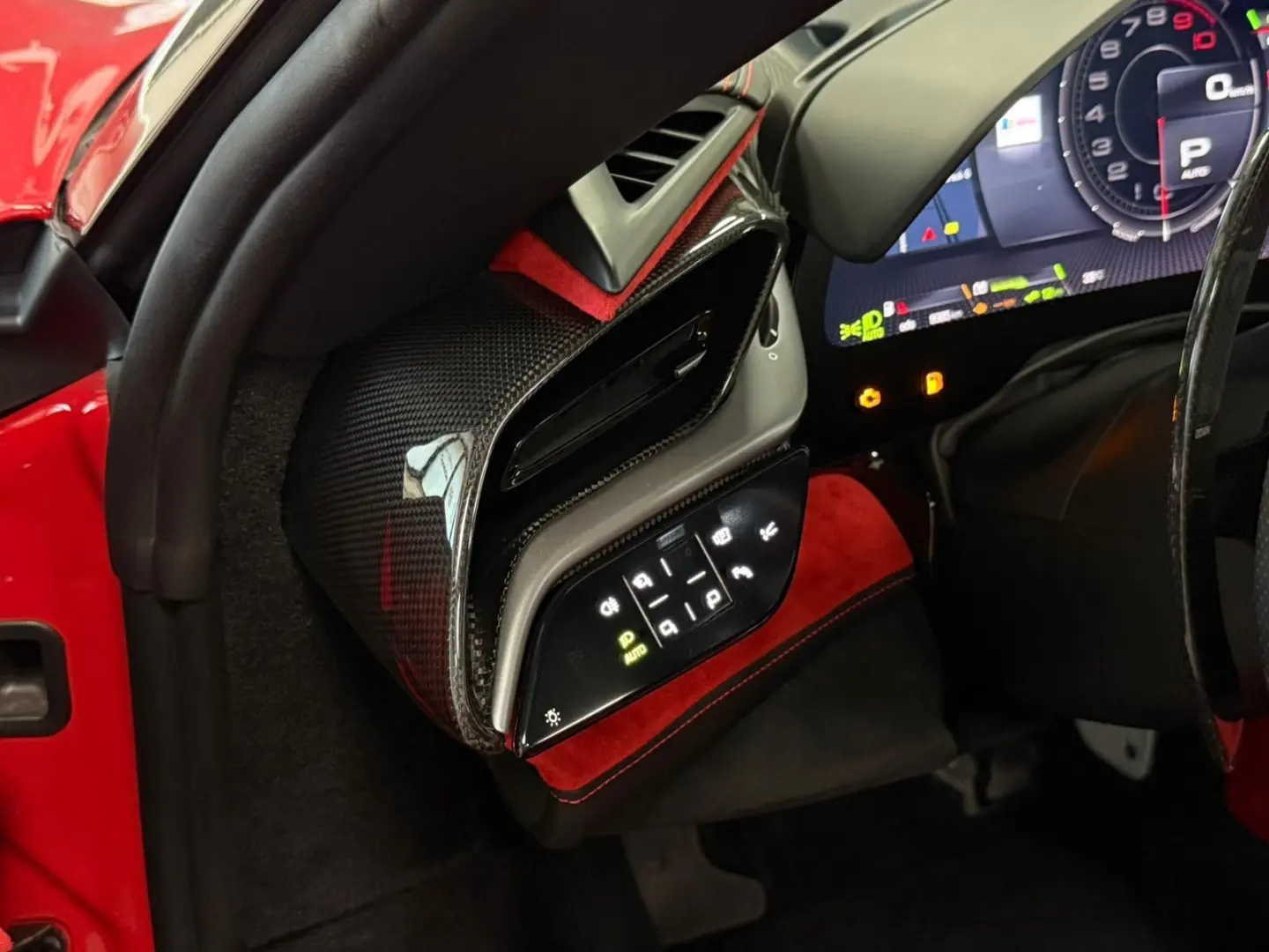 SF90 SPIDER CARBON INT&EXT RED INT JBL FULLOPT!