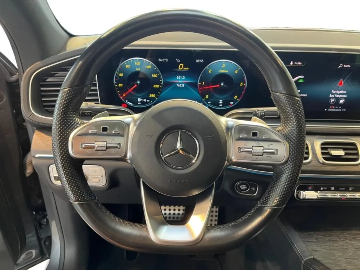 GLE 400 d 4matic Coupe AMG +MBUX+Wide+Navi+Pano