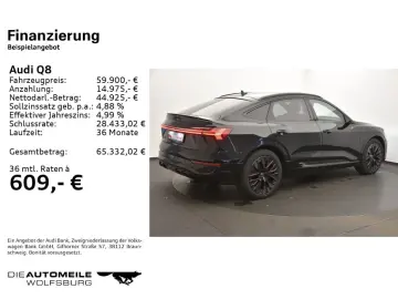Q8 Sportback 55 e-tron quattro S line