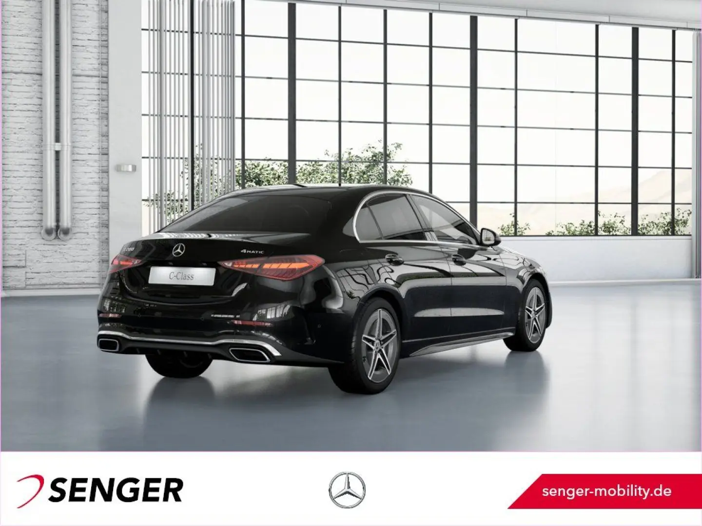 C 200 4M AMG Line Ambiente MBUX-Navi Kamera LED