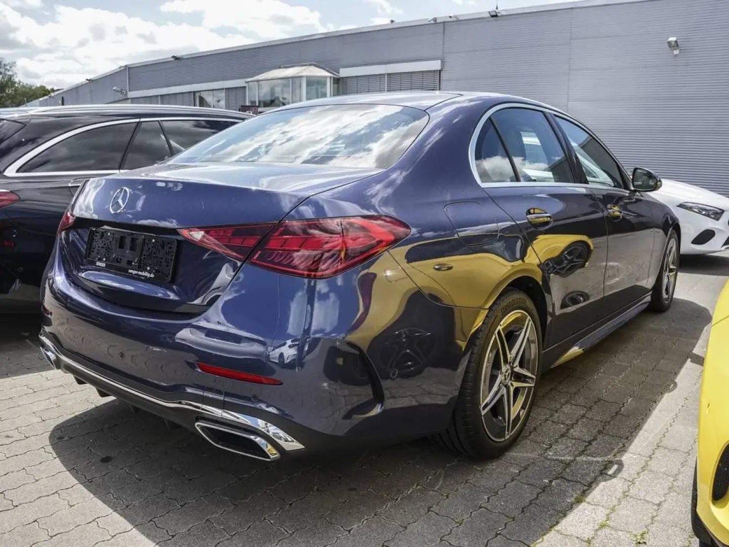 C 220 d AMG Distronic Rückfahrkamera LED AHK