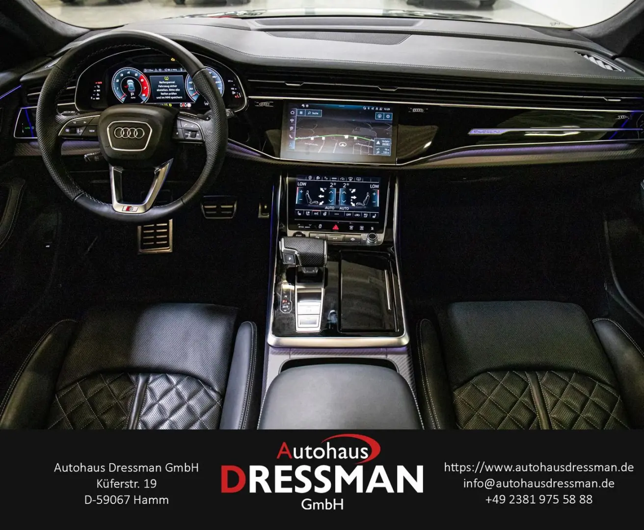 SQ8 TFSI Q. LASER PANO ACC HuD STANDHZ B&O AHK