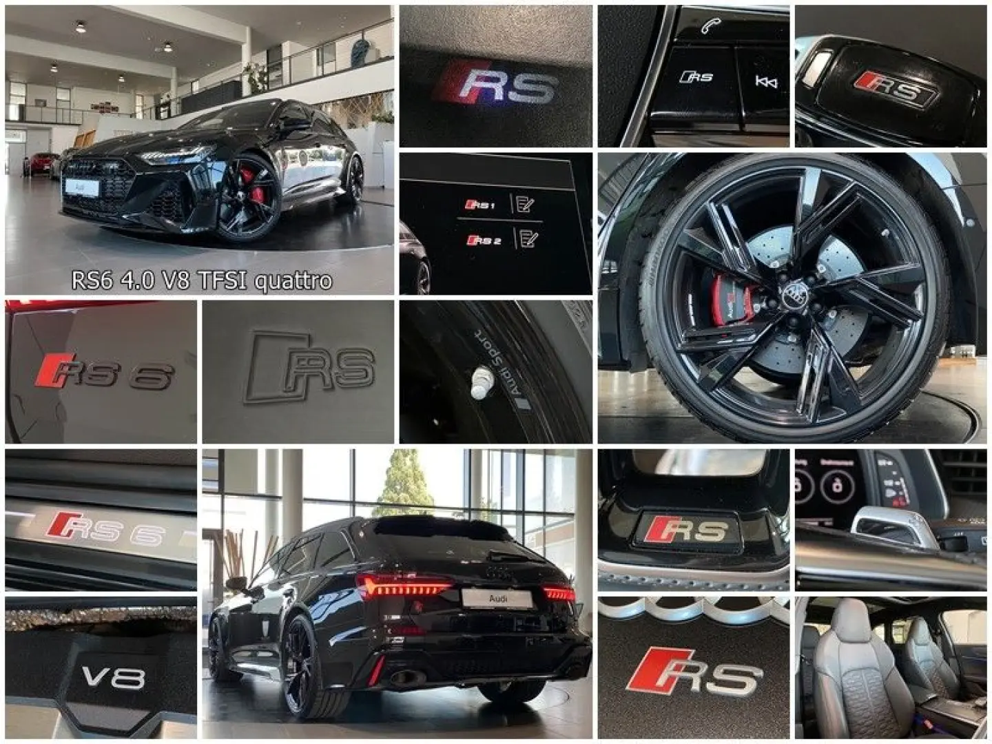 RS6 4.0 TFSI Essentials Sthz Laser Sbel RS-Abg