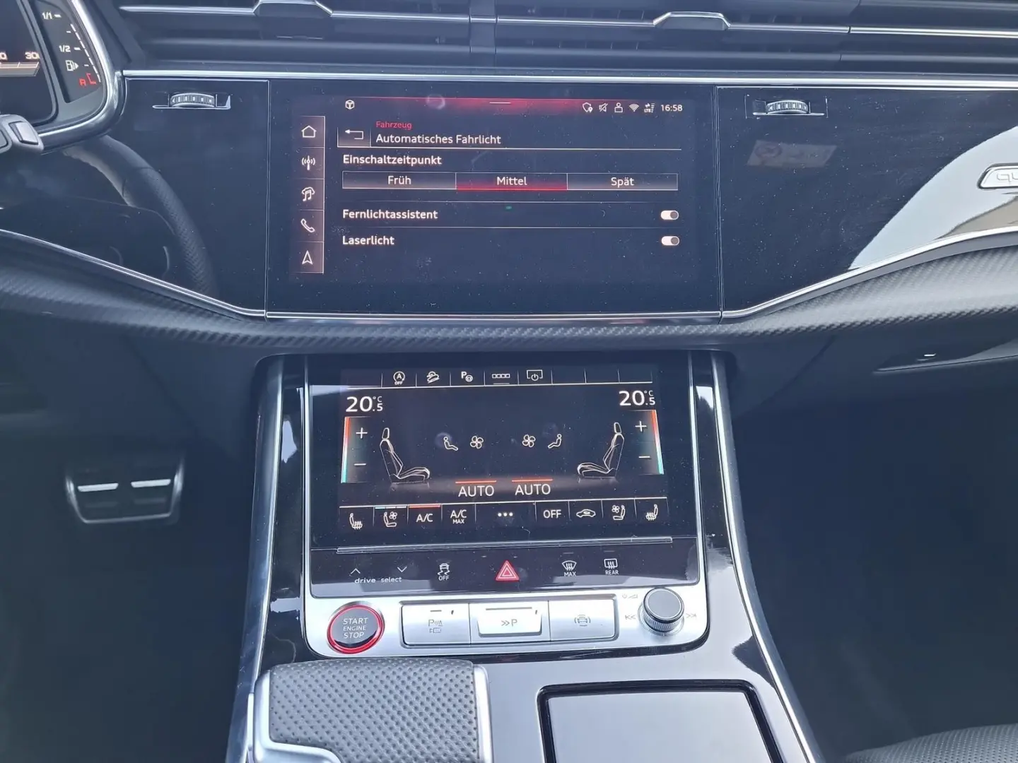SQ7 4.0 TFSI quattro AHK Matrix B&O 7Sitze Pano