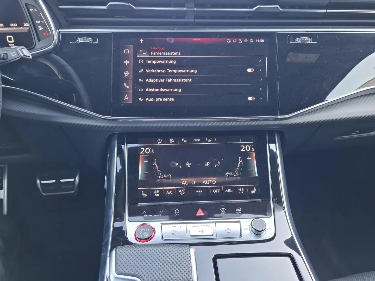 SQ7 4.0 TFSI quattro AHK Matrix B&O 7Sitze Pano