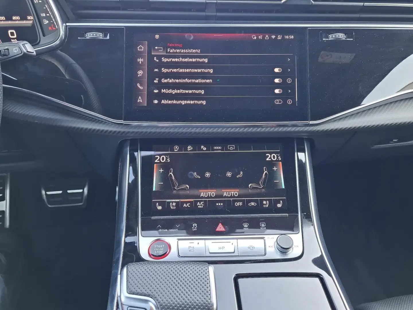 SQ7 4.0 TFSI quattro AHK Matrix B&O 7Sitze Pano