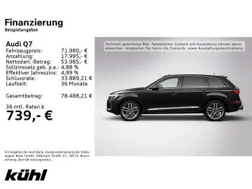 Q7 45 TDI Q Tip. LED Luft ACC Standhzg. B&O Navi