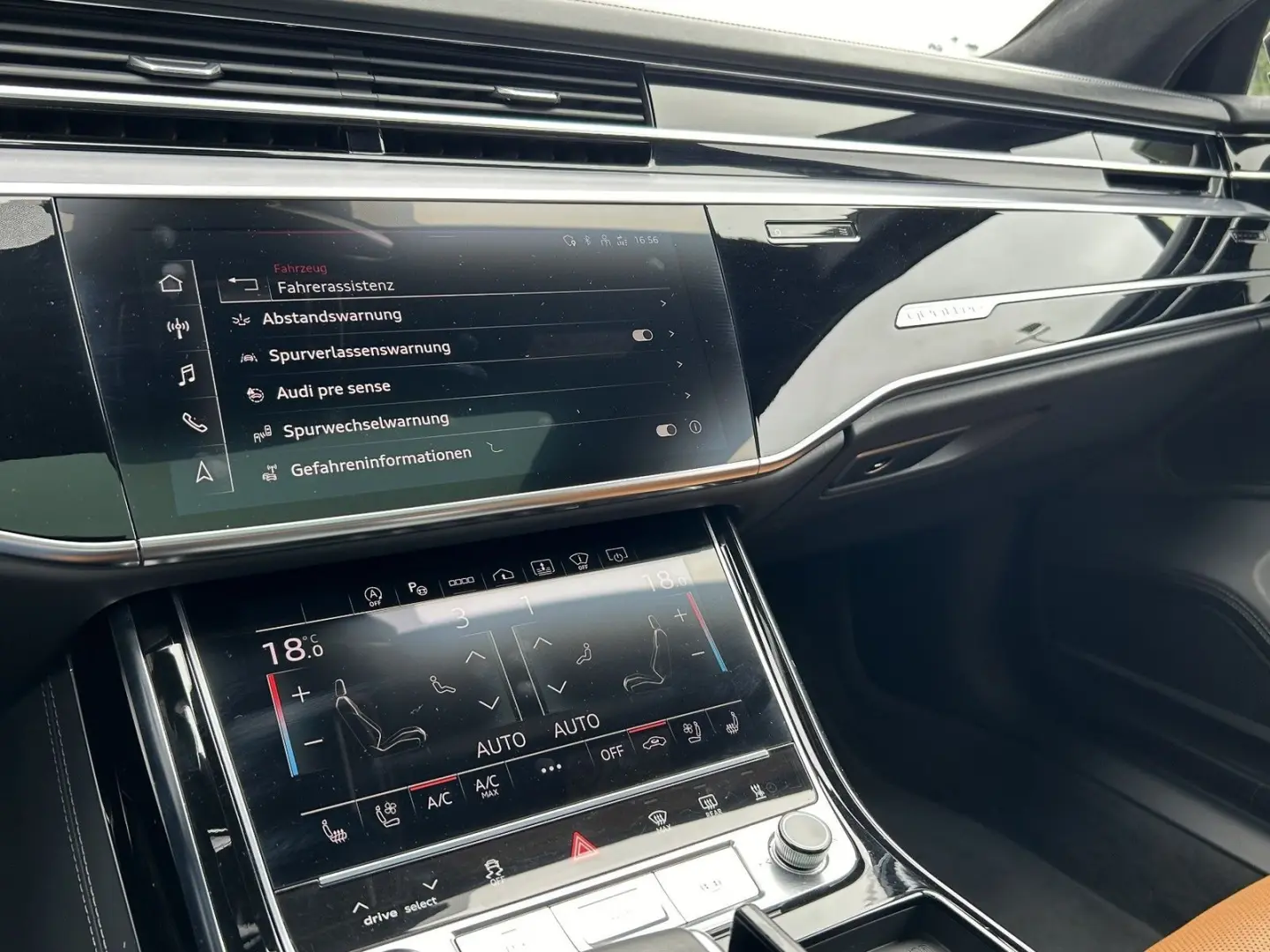 A8 55 TFSI Leder Cognac / Panorama / Standhzg