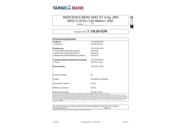 AMG GT 63 4M+ AMG AERODYNAMIK-ABGAS-NP: 197.439