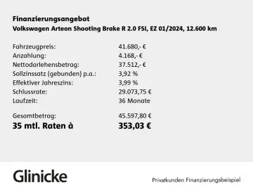 Arteon Shootingbrake 2.0 FSI R 4Motion Navi AHK