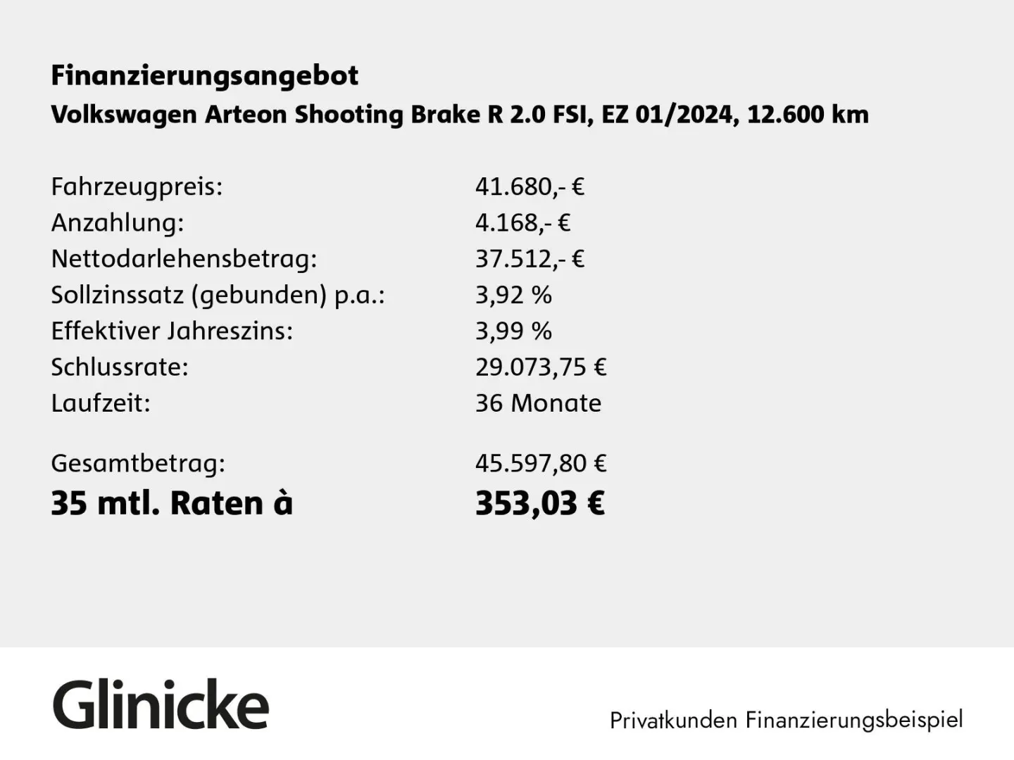 Arteon Shootingbrake 2.0 FSI R 4Motion Navi AHK