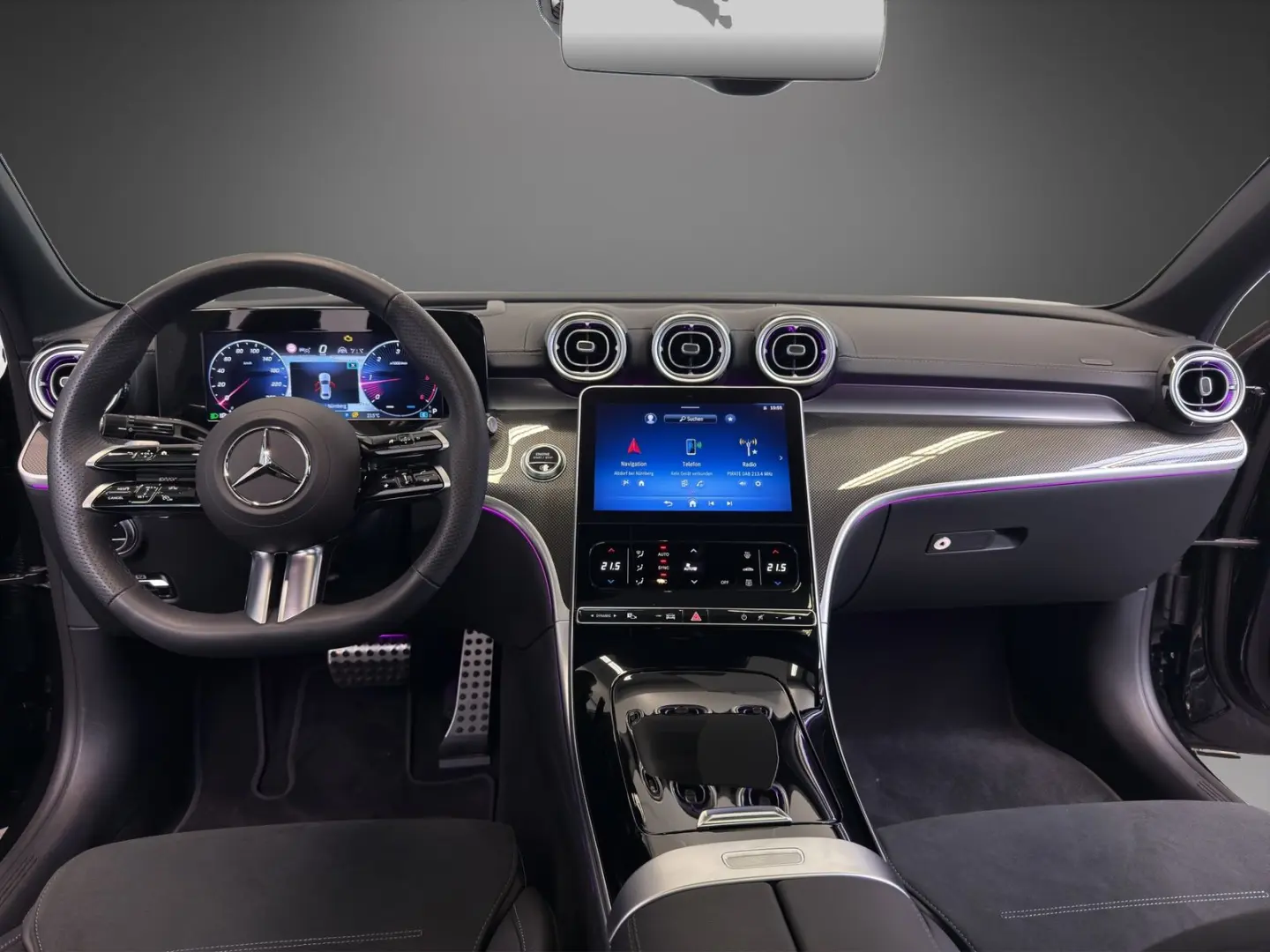C 220 d AMG 4M Pano*HUD*NIGHT*AHK*Keyless*19