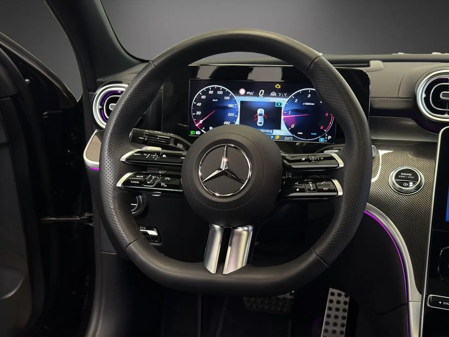 C 220 d AMG 4M Pano*HUD*NIGHT*AHK*Keyless*19