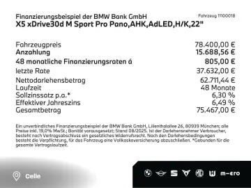 X5 xDrive30d M Sport Pro Pano,AHK,AdLED,H/K,22