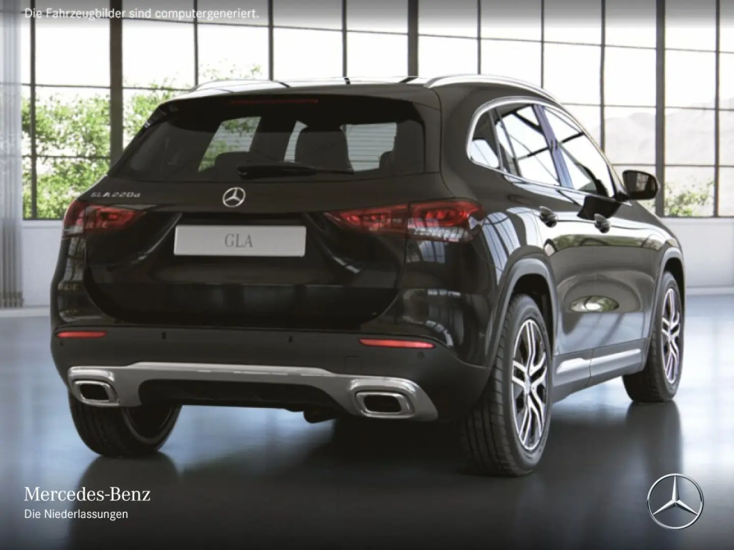 MERCEDES BENZ GLA 220 d Progressive/MBUX/Dist/Ambi/LEASING