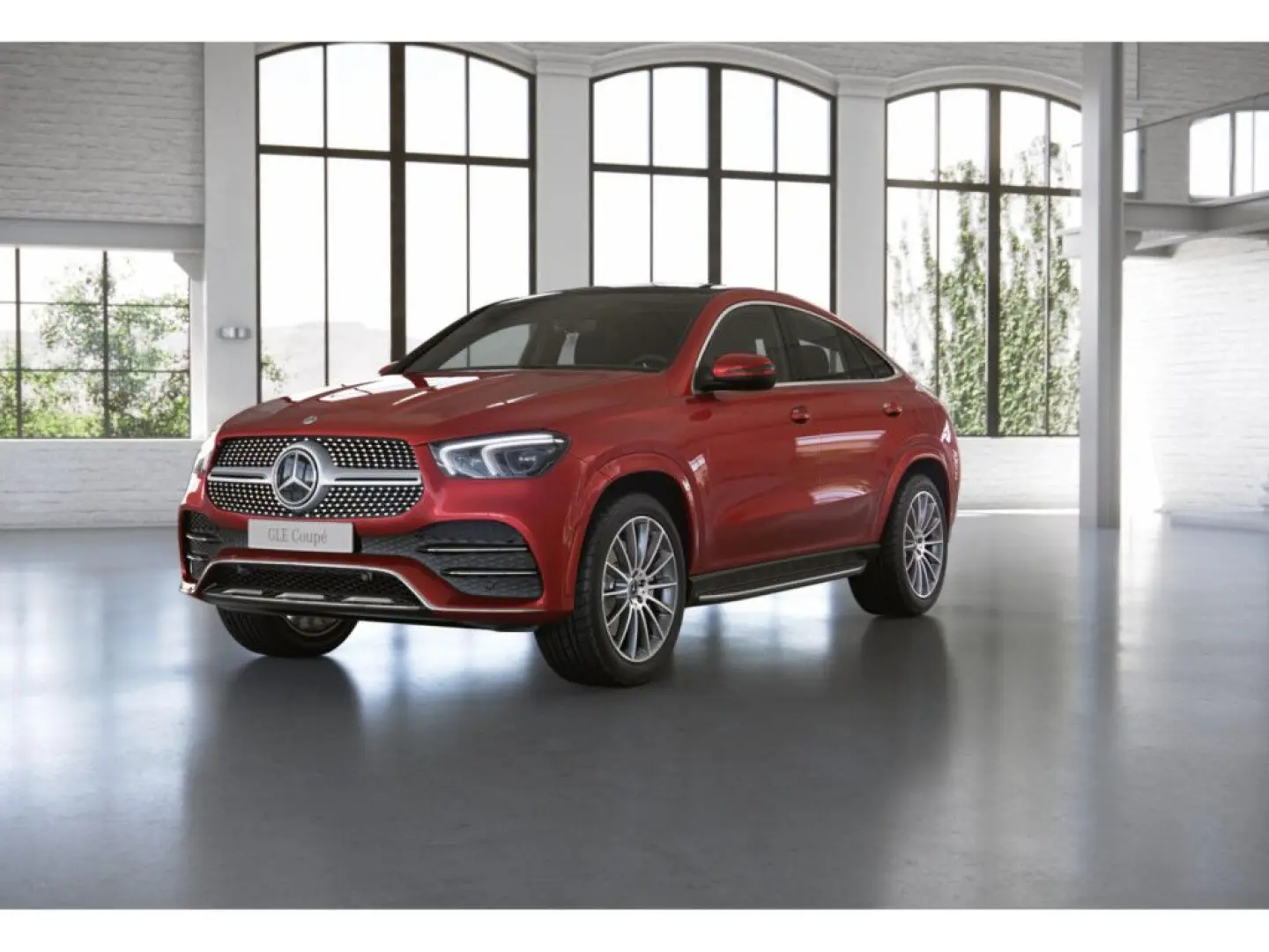 GLE 350 de 4M Coupé AMG Line AHK Distr Pano Burm