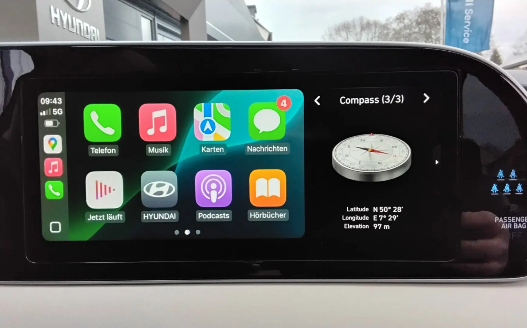Palisade VOLLAUSSTATTUNG LEDER LED PANO CARPLAY