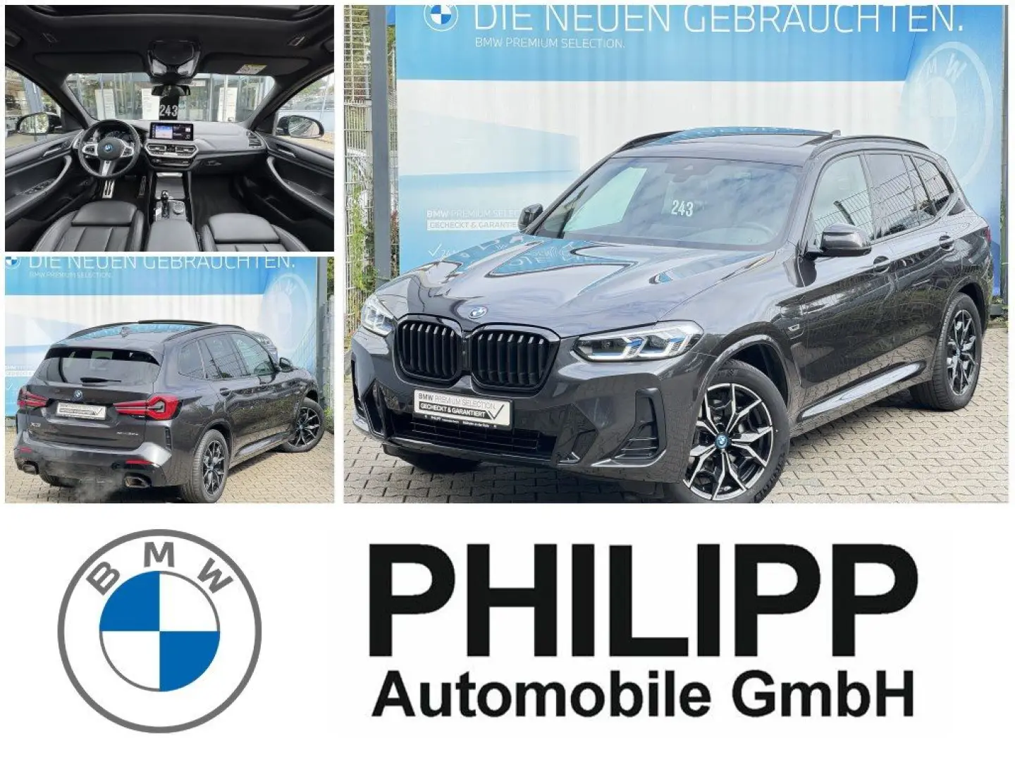 X3 xDrive30e M Sport LASER AHK PANO PA+ E-Sitze