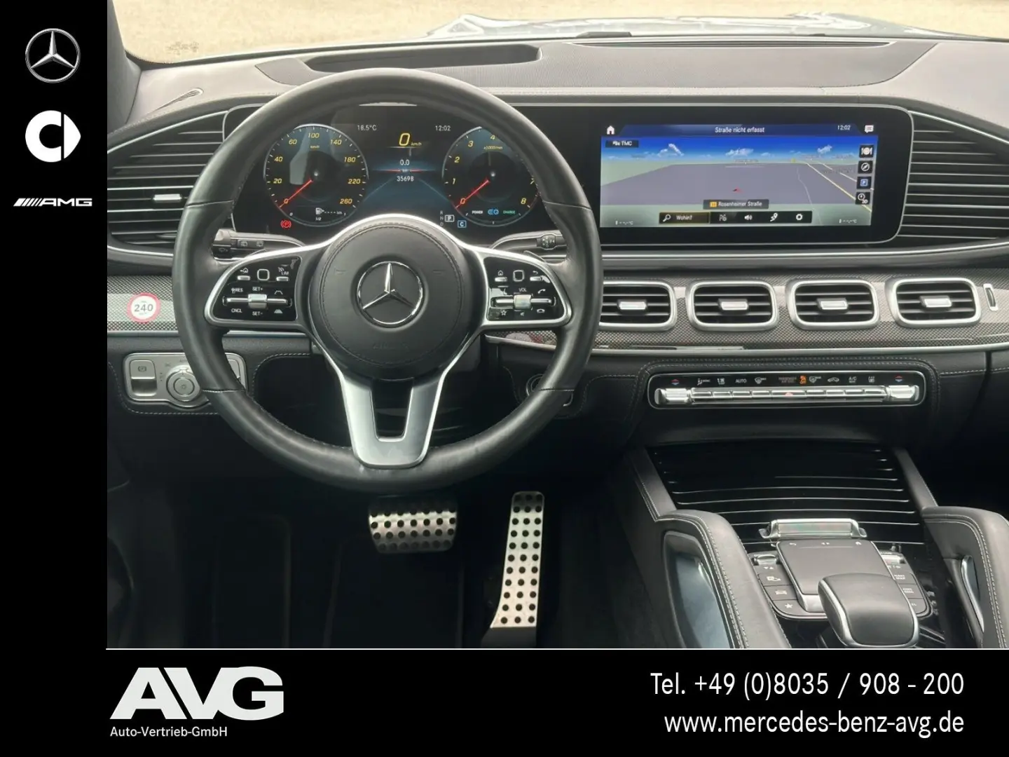 GLS 580 4M AMG DISTRONIC 360° Standh Multibeam