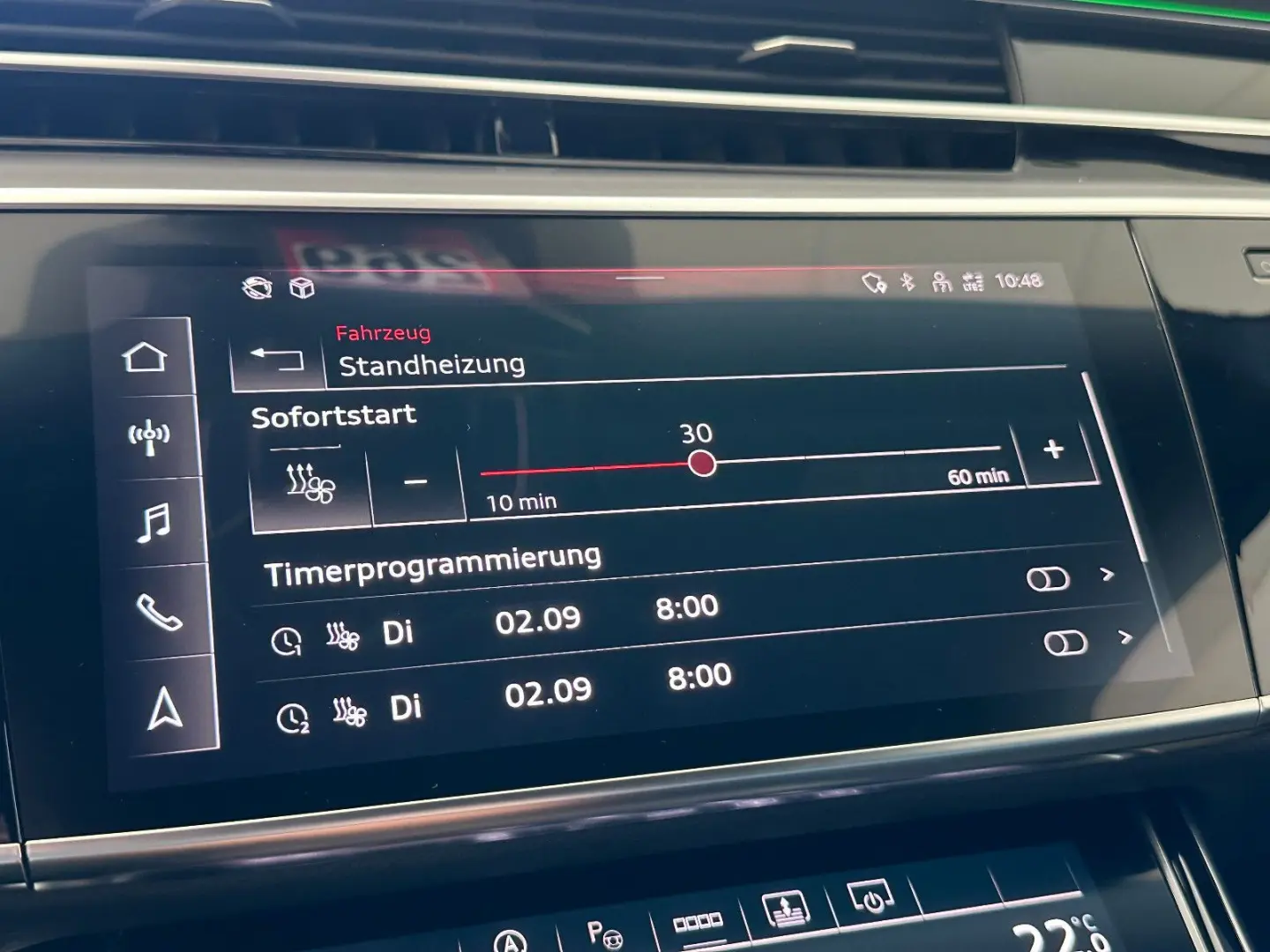 S8 TFSI qu. tiptr. STHZG+MATRIX+360°+MASSAGE