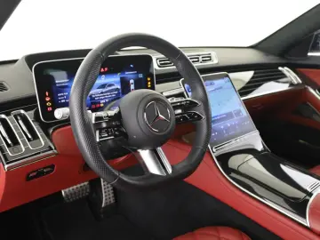 S 580 4M AMG Chauffeur Pano HUD 360 Leder rot