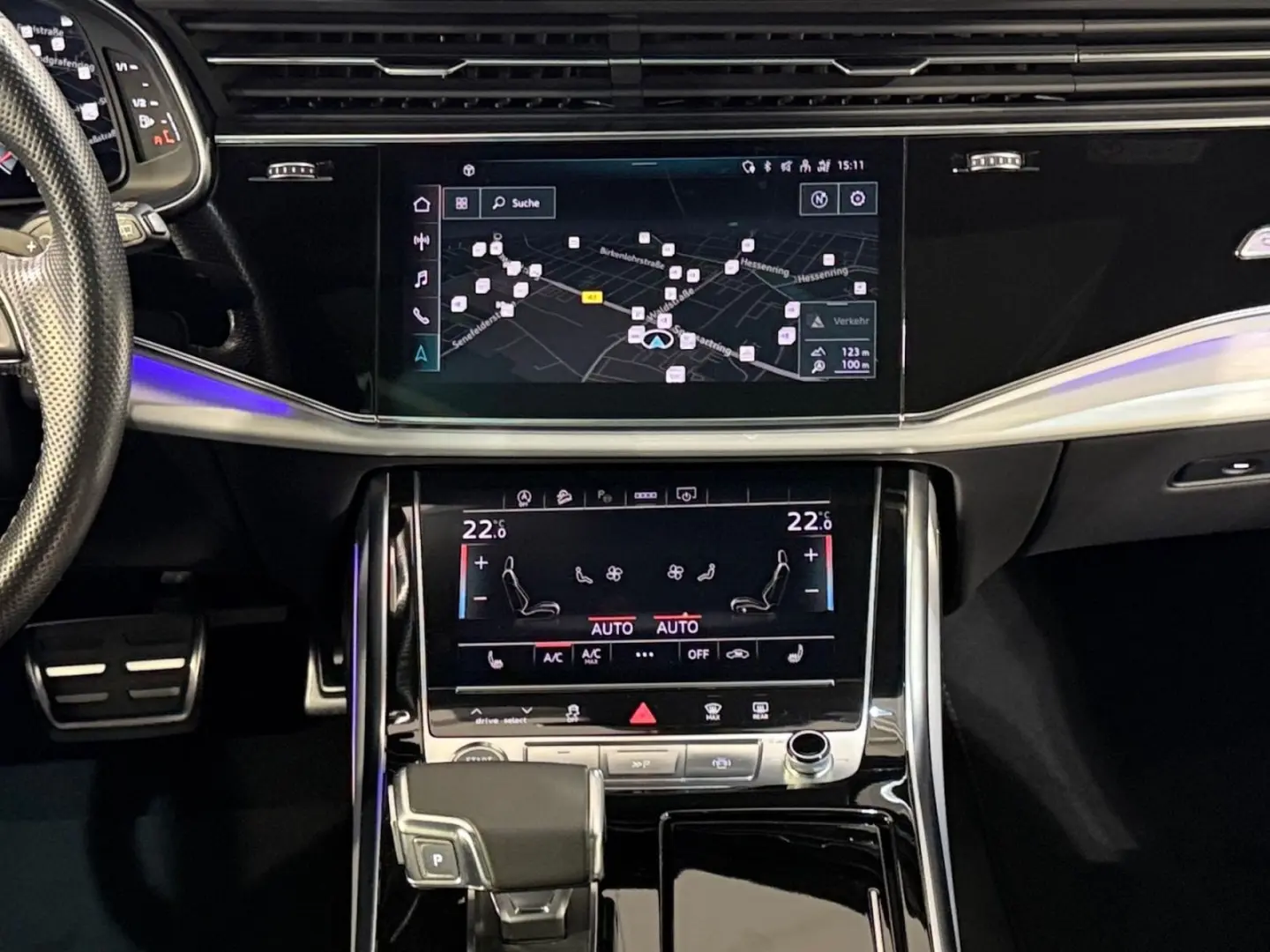 Q8 55 TFSI QUATT S LINE HD MATRIX+LUFT+AHK+PANO+