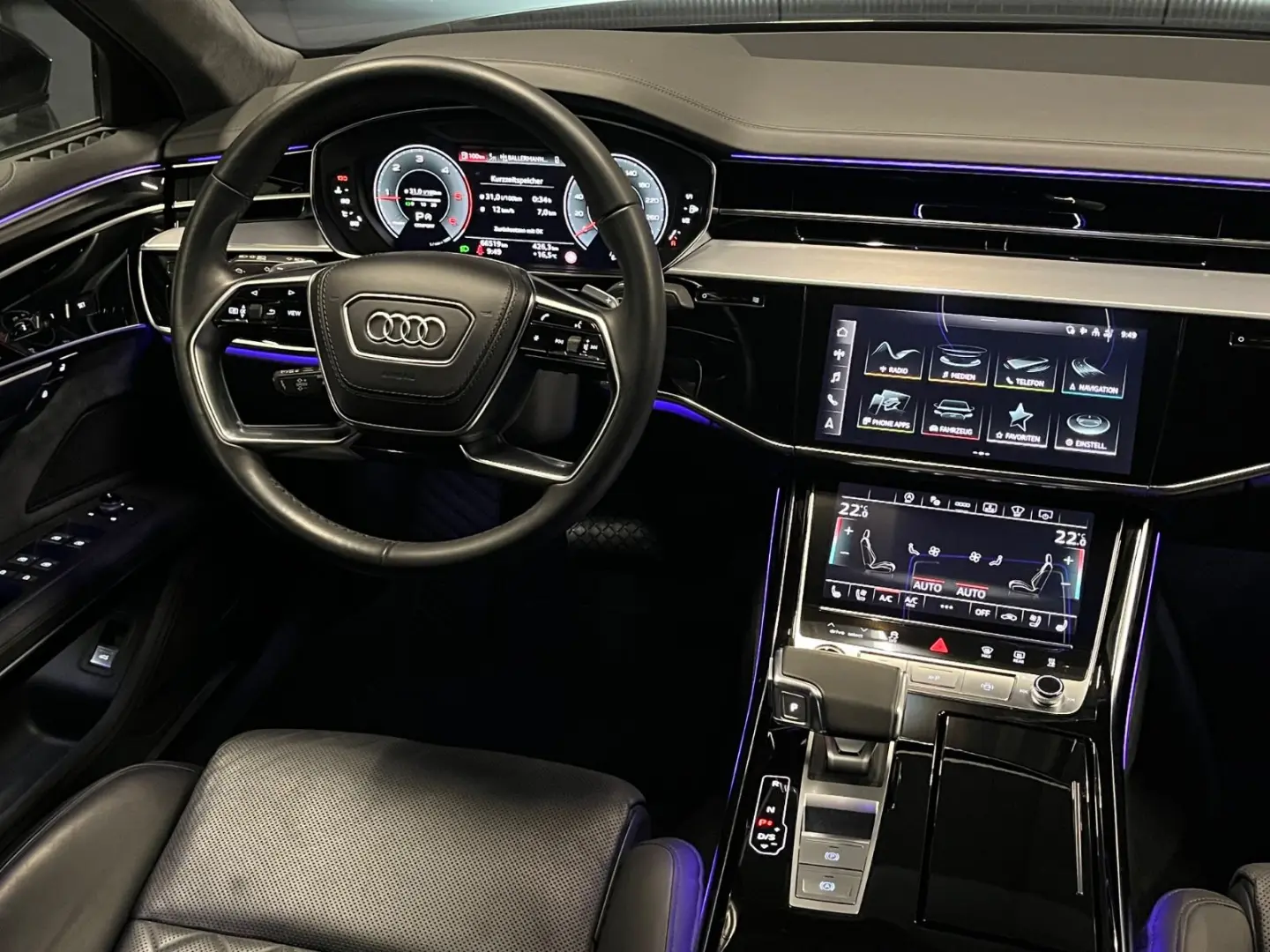 A8 50 TDI L quattro Long*3x TV*Kühlbox*Nachtsich