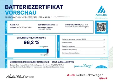 A7 Sportback S line 50TFSIe qu Navi LED Massages