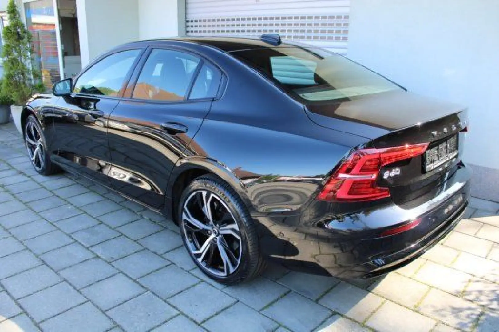 S60 B4 Plus Dark Leder Navigation Leder Rückfak