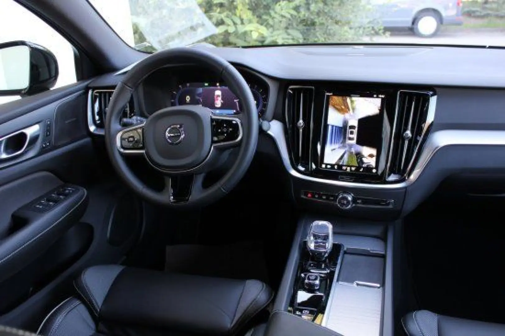 S60 B4 Plus Dark Leder Navigation Leder Rückfak