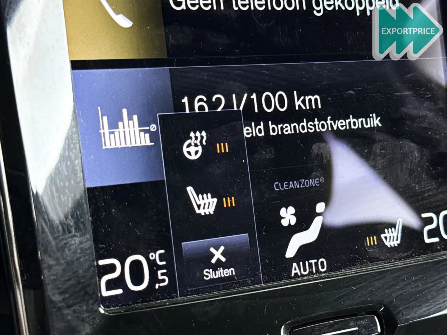 S60 B4 Aut. Inscription | Stoel- en stuurverwarm
