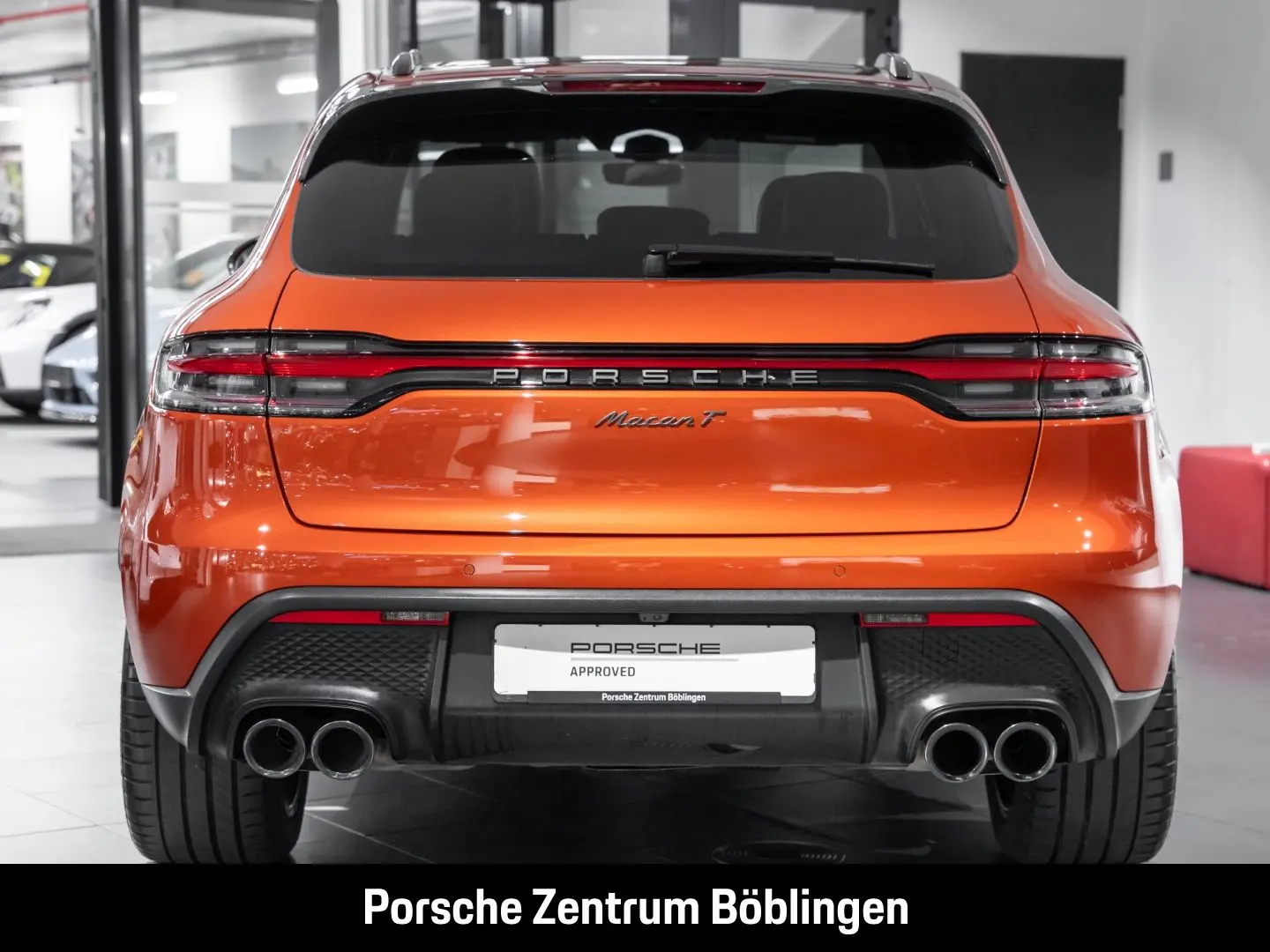 Macan T Papaya Panoramadach Rückfahrkamera LED
