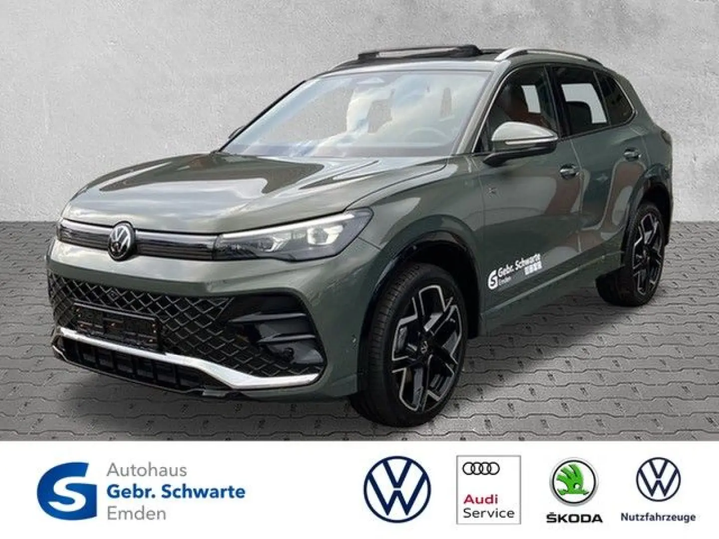 Tiguan 2,0 TDI 4Motion R-Line Pano Head-up Leder