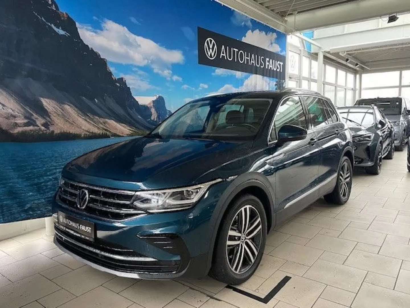 Tiguan Elegance DSG 4M LED Matrix Panodach AHK