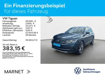 Tiguan Elegance 4Motion 2.0 TSI DSG Navi*AHK*Pan