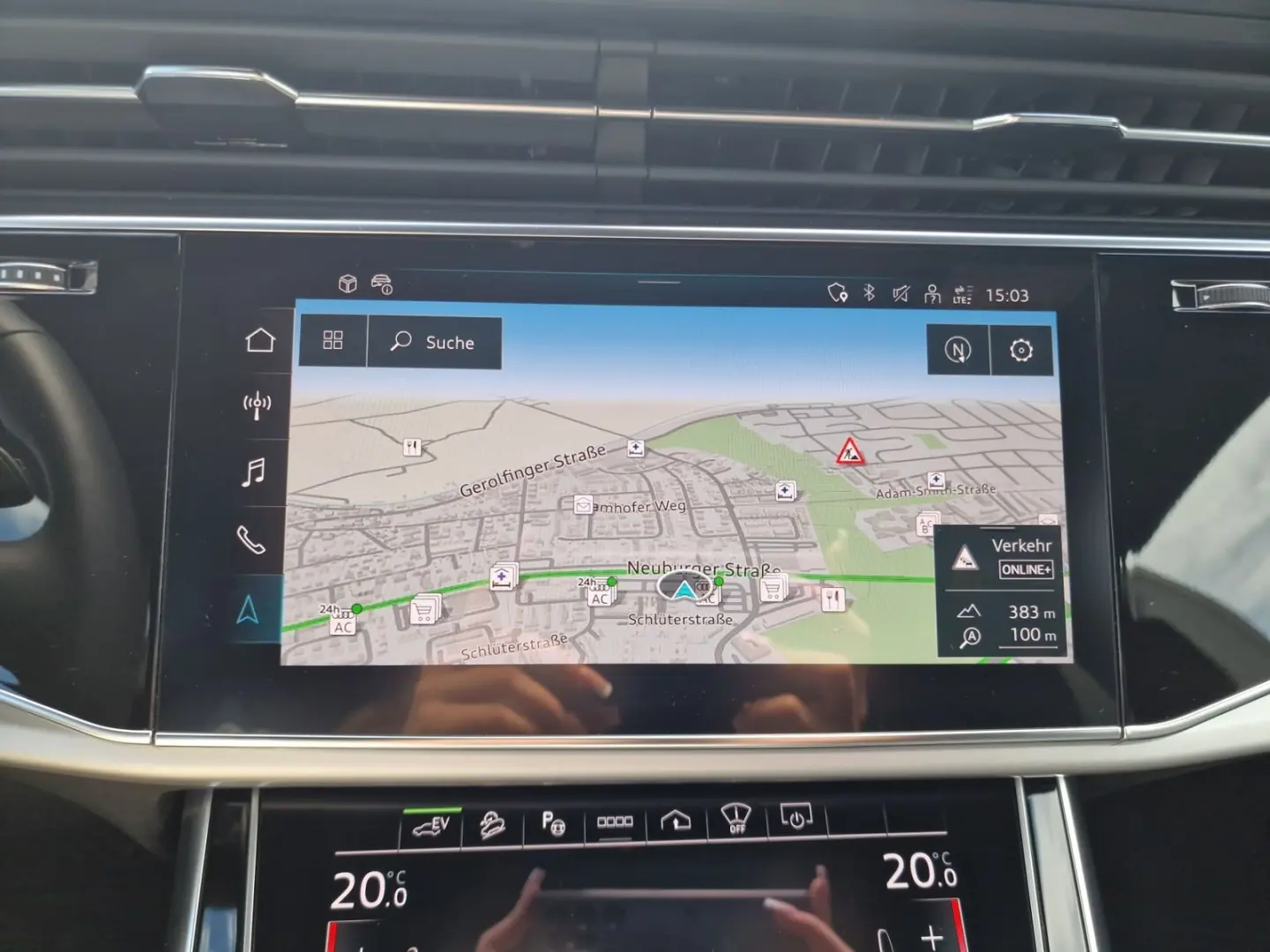 Q8 55 TFSI e qu MATRIX Luft AHK ACC HuD 21