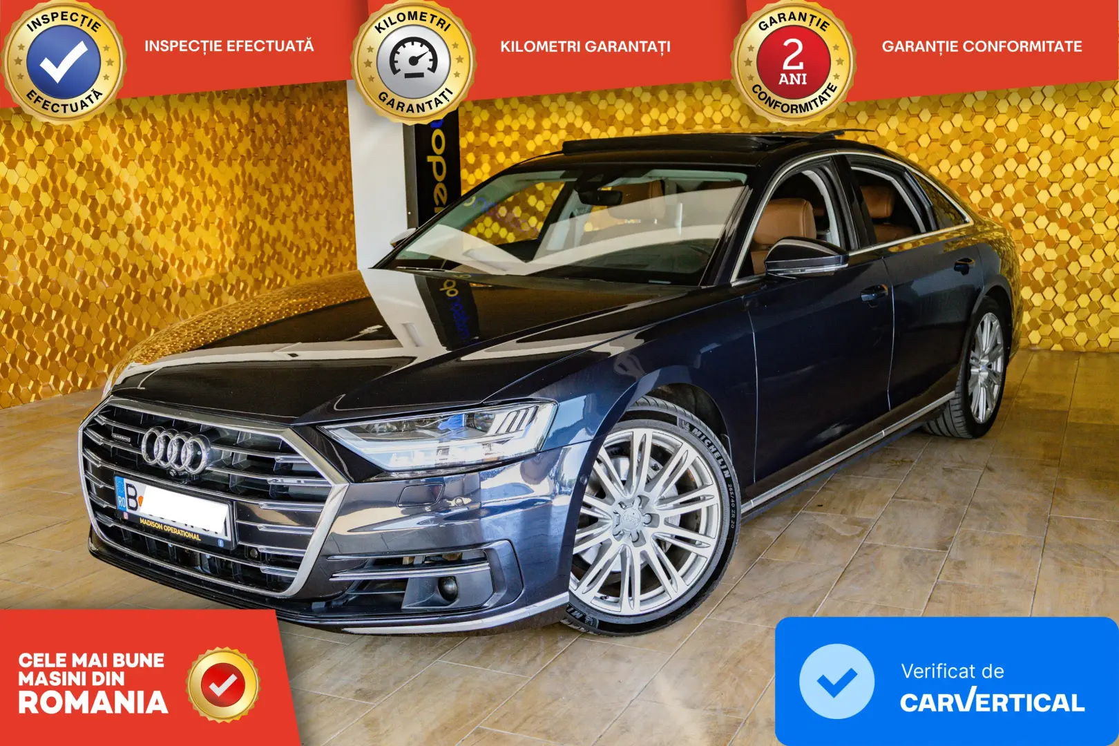 Audi A8 //Massaj //Night Vision //Distronic //Camere360