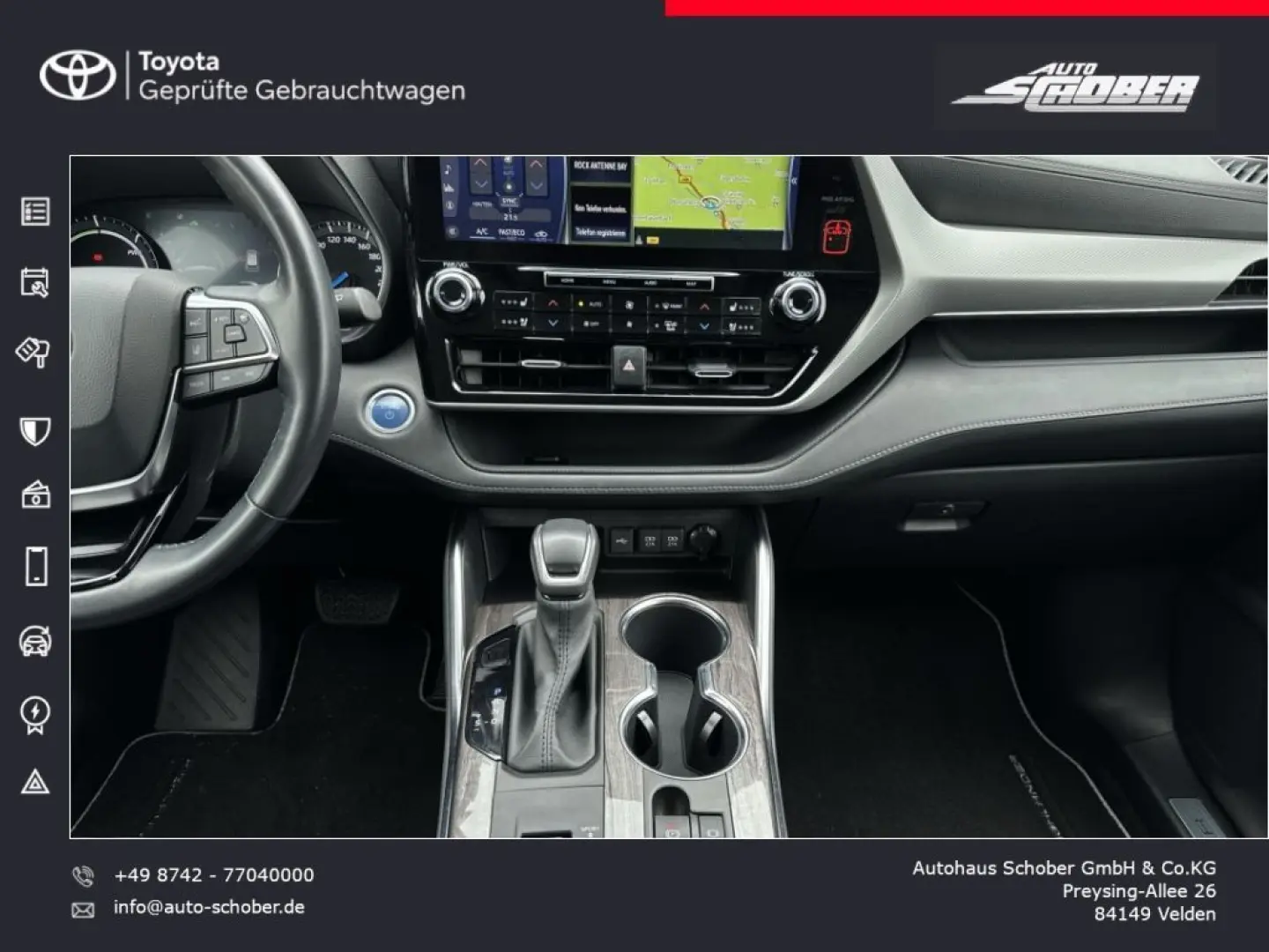 Highlander 2.5 Hyb.Luxury4x4/HUD/Skli/Leder/360°