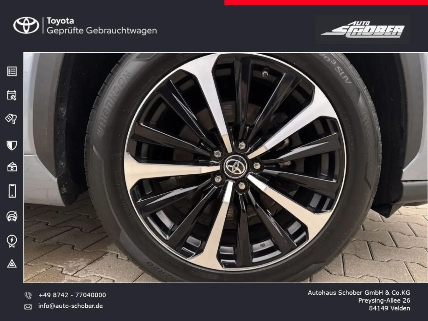 Highlander 2.5 Hyb.Luxury4x4/HUD/Skli/Leder/360°