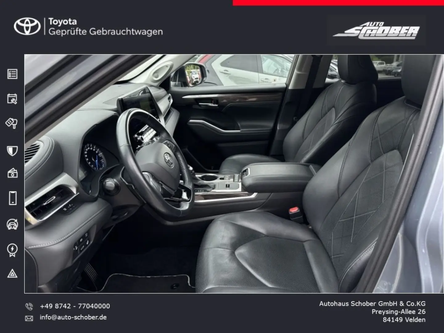 Highlander 2.5 Hyb.Luxury4x4/HUD/Skli/Leder/360°