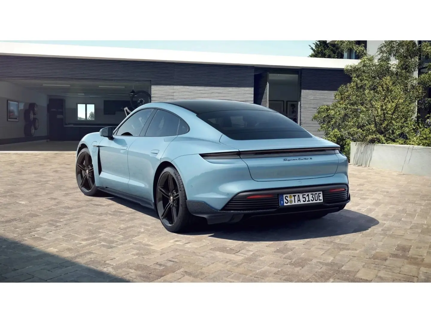 Taycan Turbo S Burmester Beifahrerdisplay PCCB