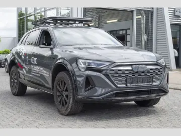 Q8 e-tron 55 Dakar Black Pano Matrix V-Spiegel