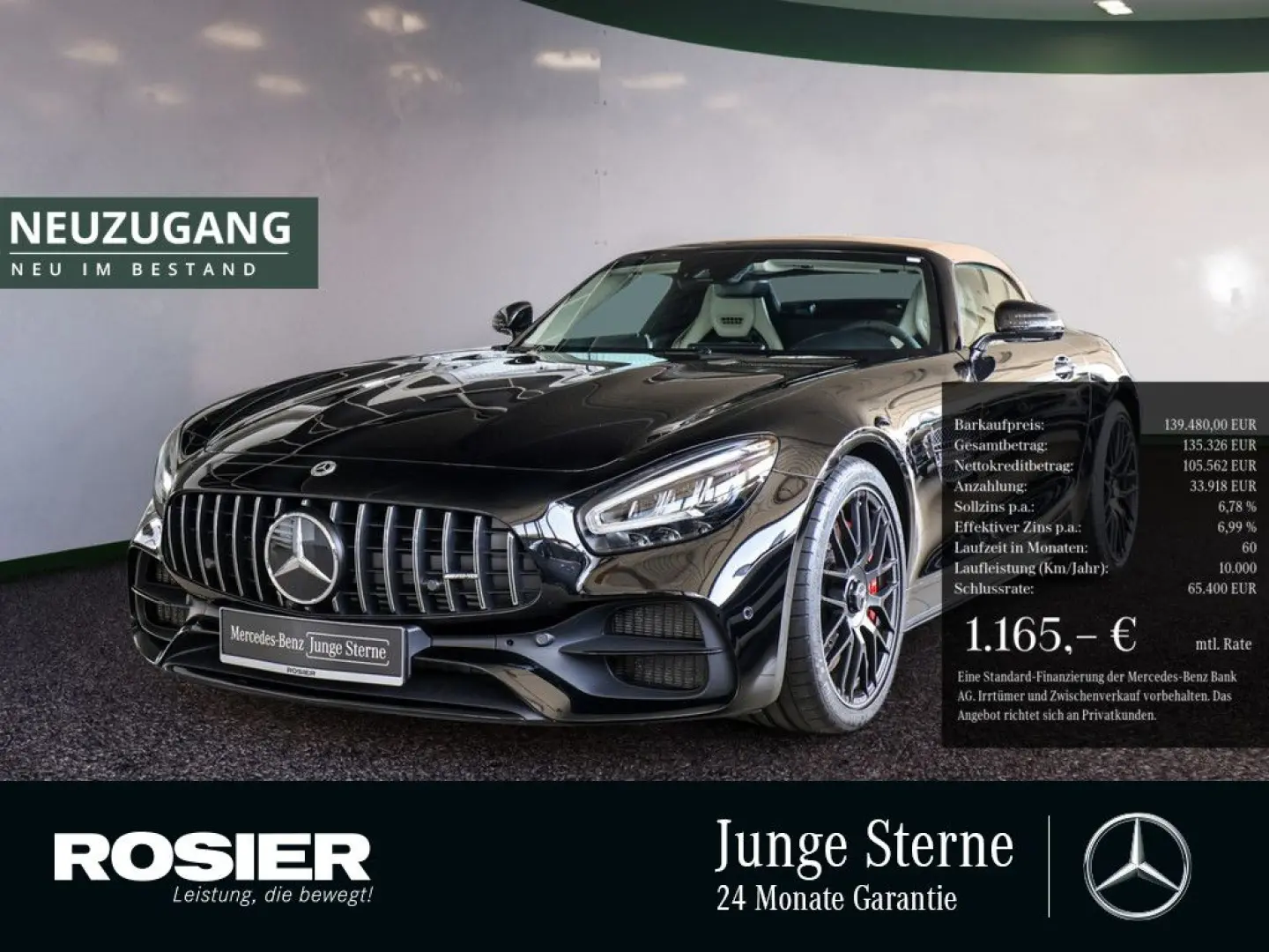 AMG GT Roadster Performance Exklusiv Distr. LED