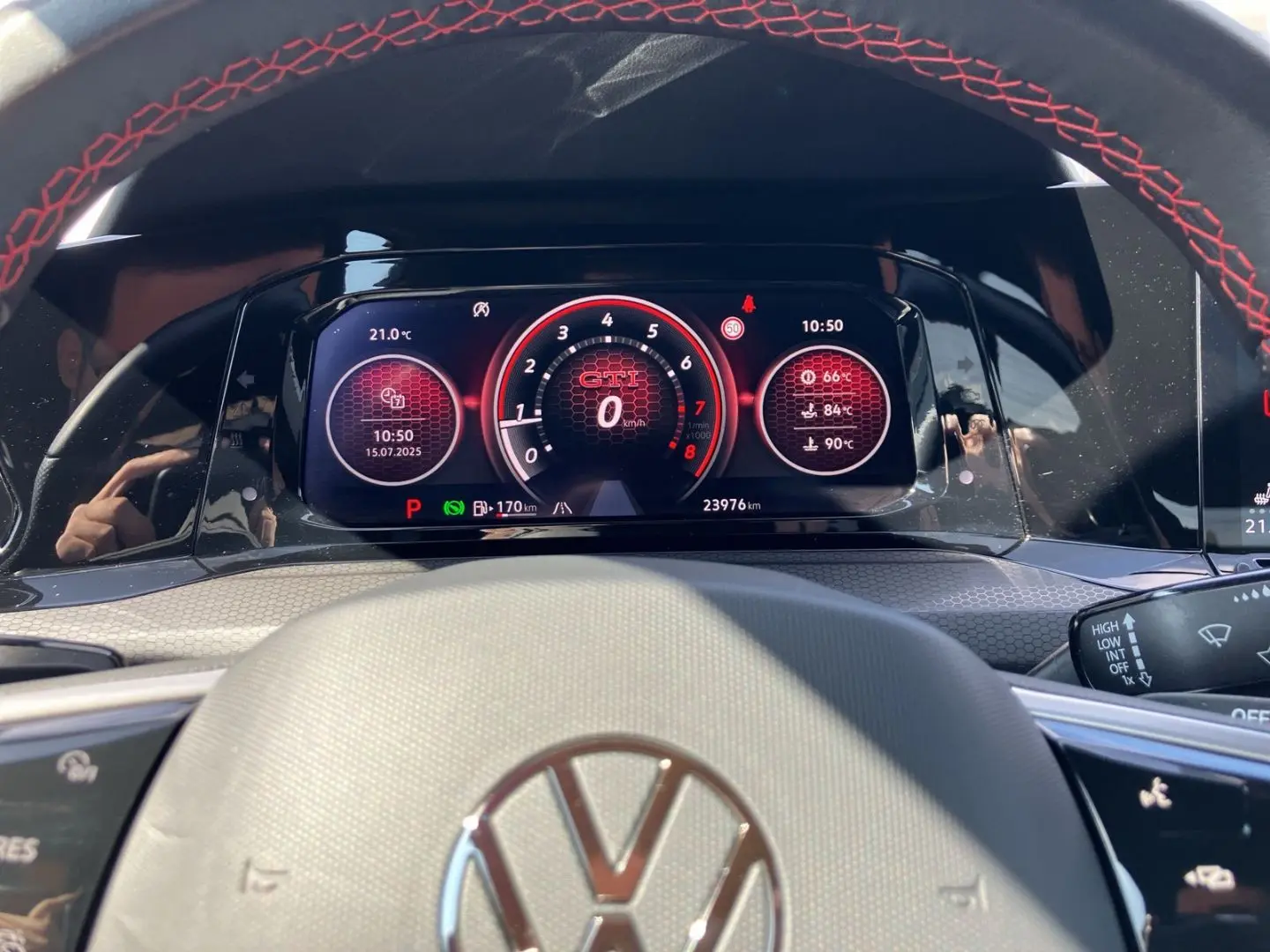 Golf GTI 2,0 TSI DSG Black-Style Estoril Kamera