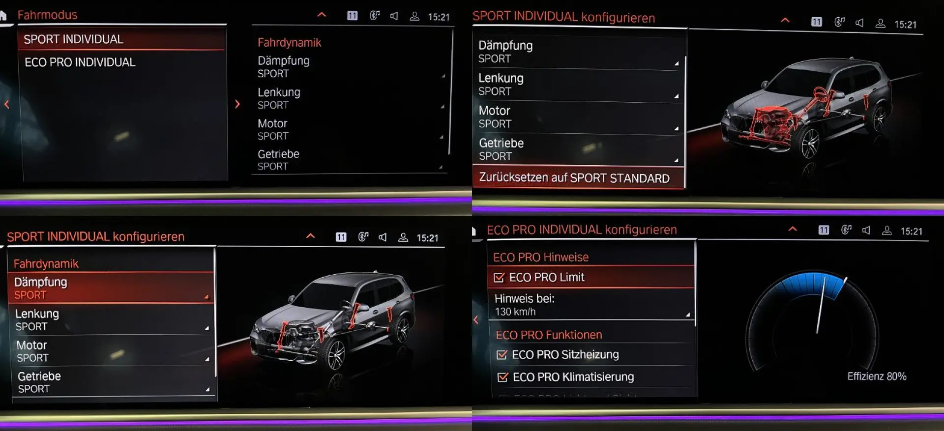 BMW X5 30d M-PAKET|7 LOCURI|ACC|LUFT|PANO|3D|H&K|LASER|