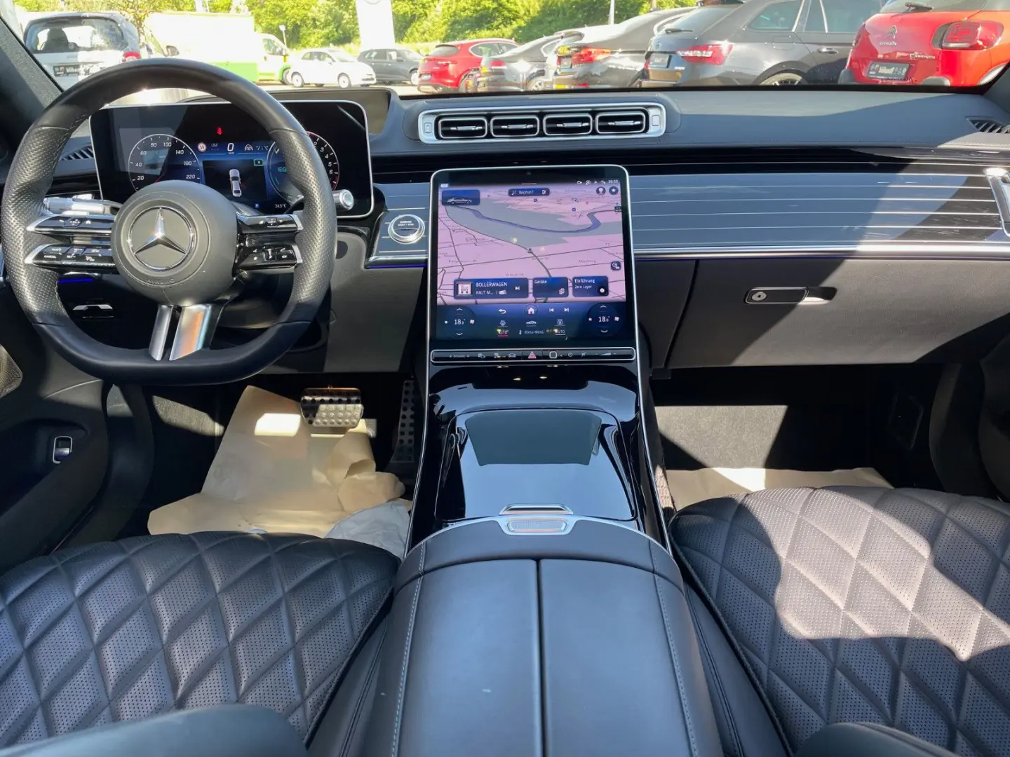 MERCEDES BENZ S580 e Lang AMG Pano Burmester HUD LEASING