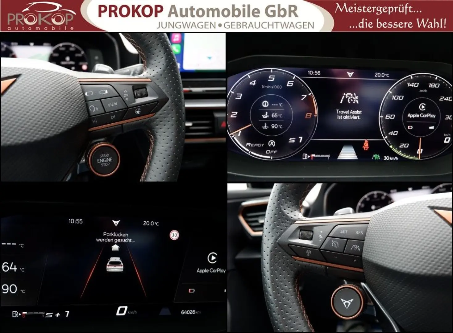 CUPRA Formentor VZ5 4Drive ACC 360° Memory Beats LEASING