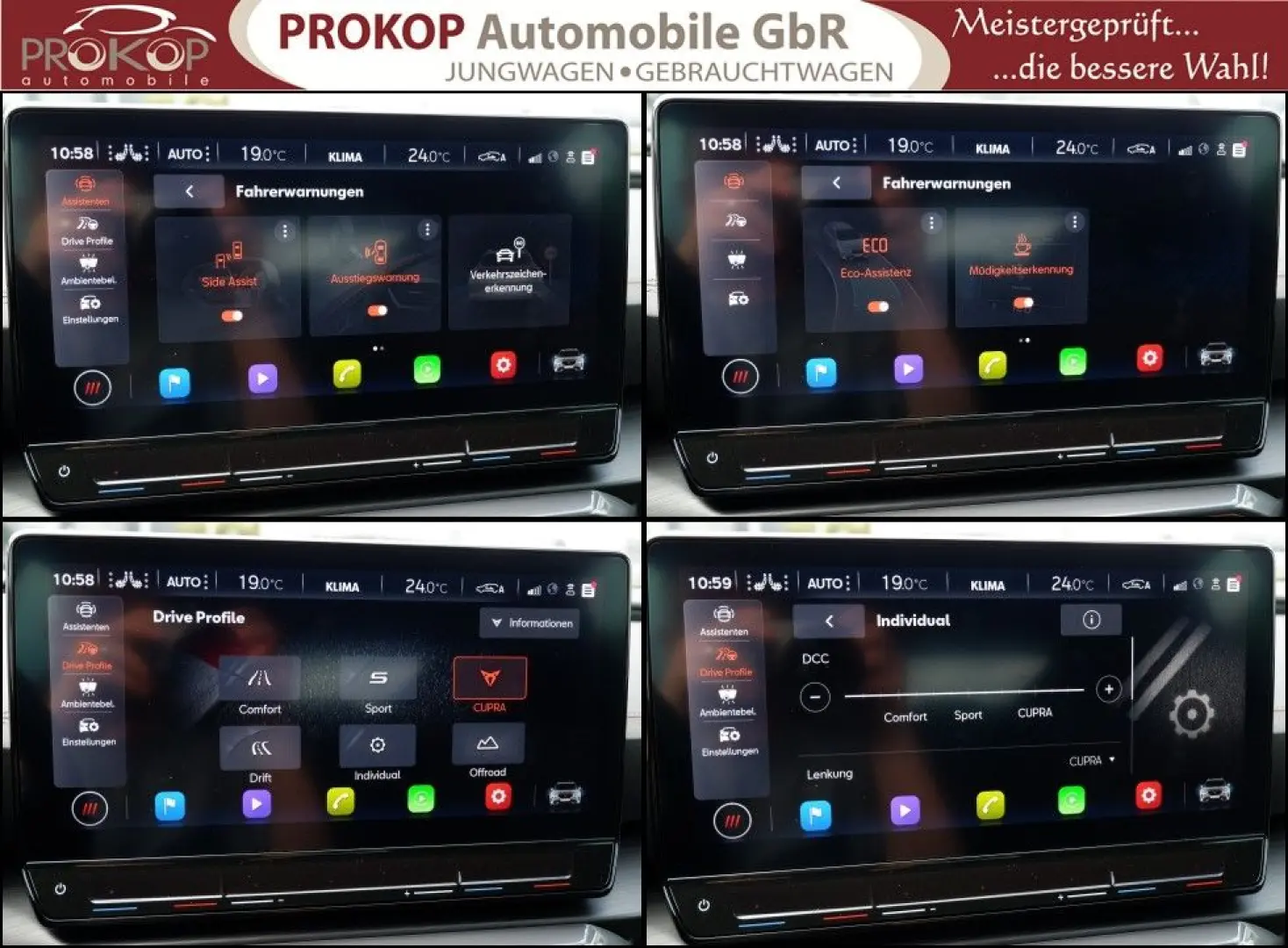 CUPRA Formentor VZ5 4Drive ACC 360° Memory Beats LEASING