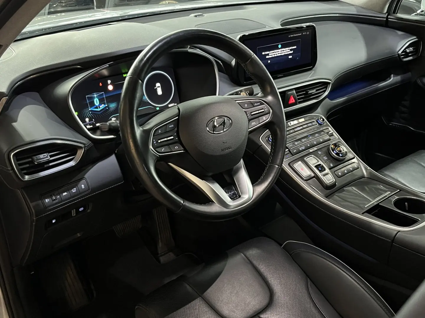 Santa Fe Prime Hybrid 4WD Pano. HUD R.Cam Leder